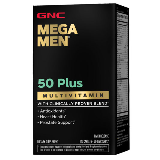 Mega Men 50 Plus - Gnc - 120  Tabletas.
