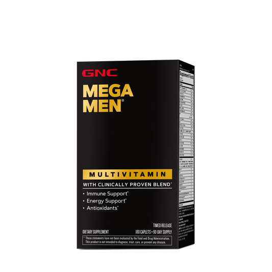 GNC Mega Men Multivitaminico  para hombres, 180 Tabletas