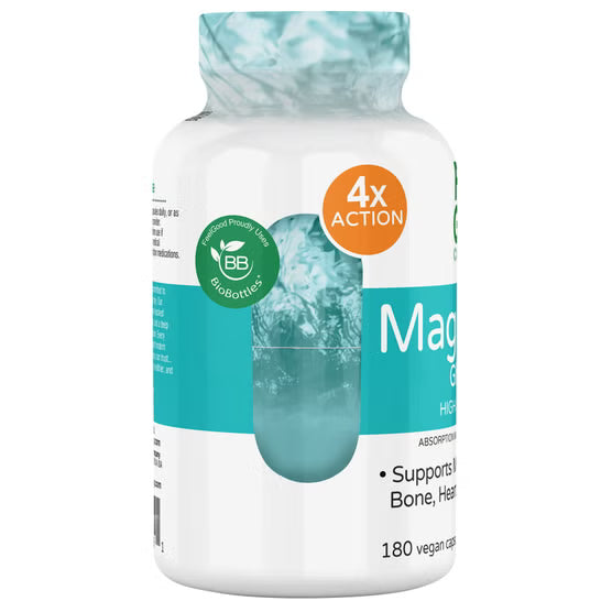 FEELGOOD - Magnesium Glycinate, 180 Vegan Capsules