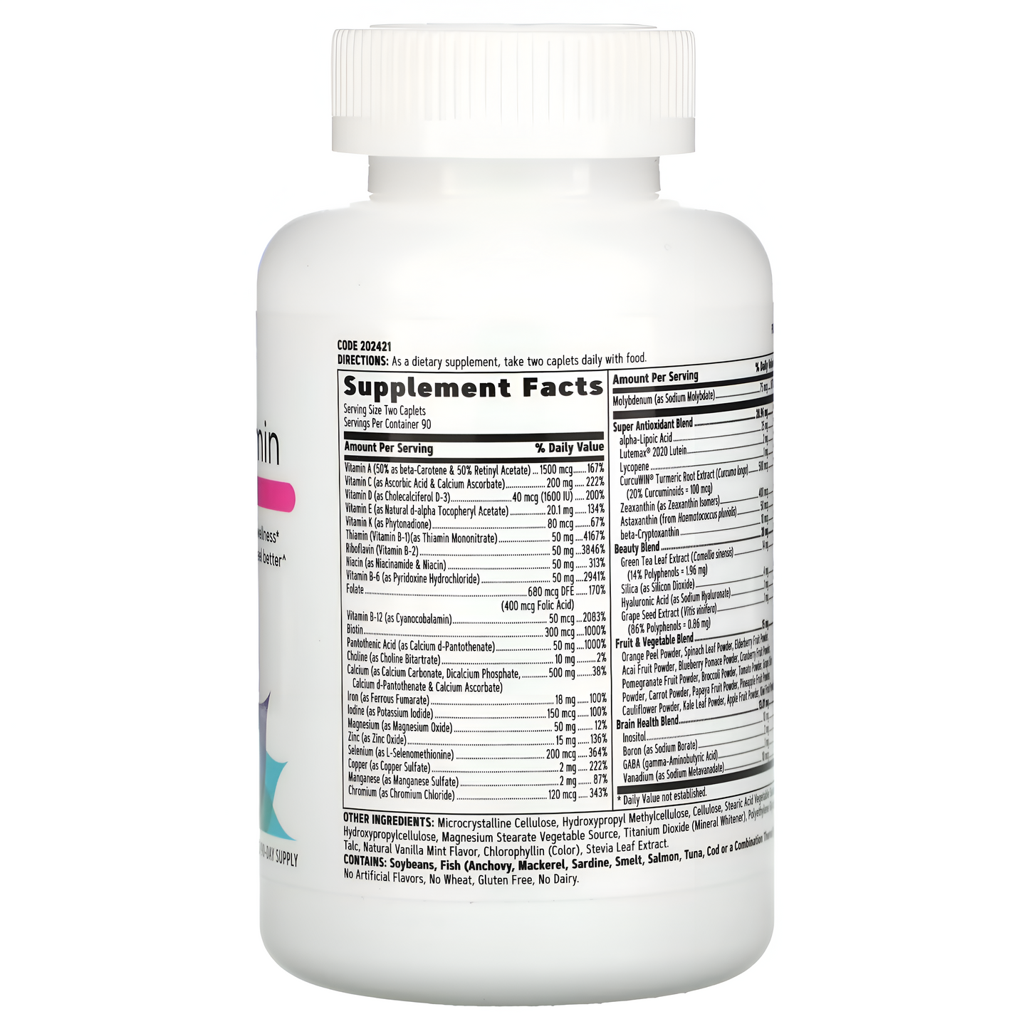 GNC Women's Multivitaminico  Ultra Mega -  Tabletas