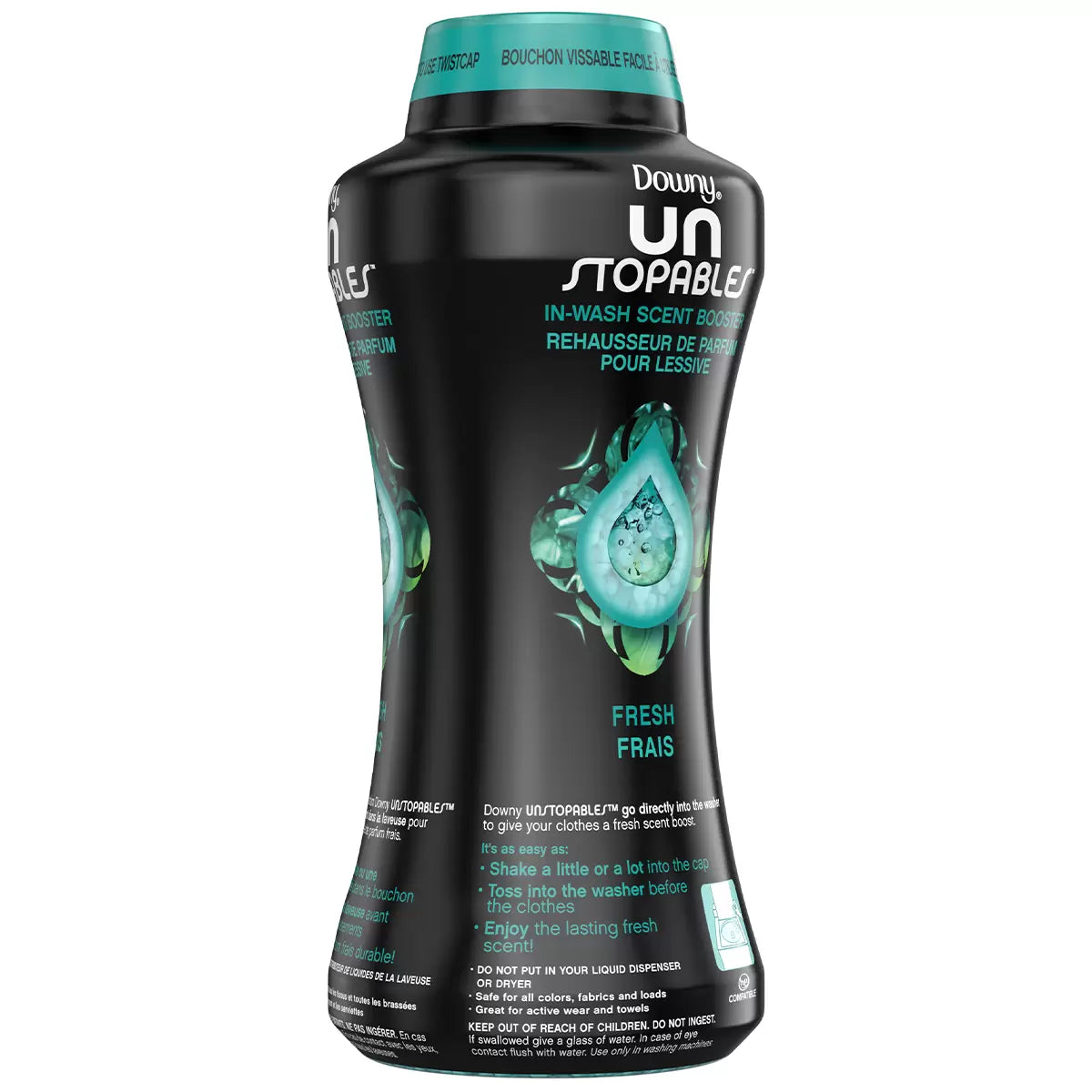 Downy Unstopables Aromatizador para el Lavado  In-Wash Scent Booster Beads, Fresh, 1.06 Kg.