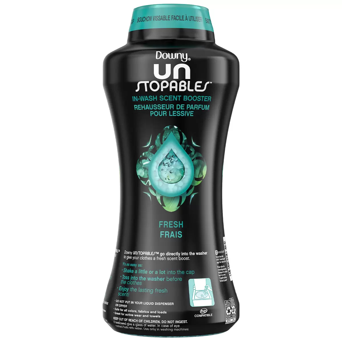 Downy Unstopables Aromatizador para el Lavado  In-Wash Scent Booster Beads, Fresh, 1.06 Kg.