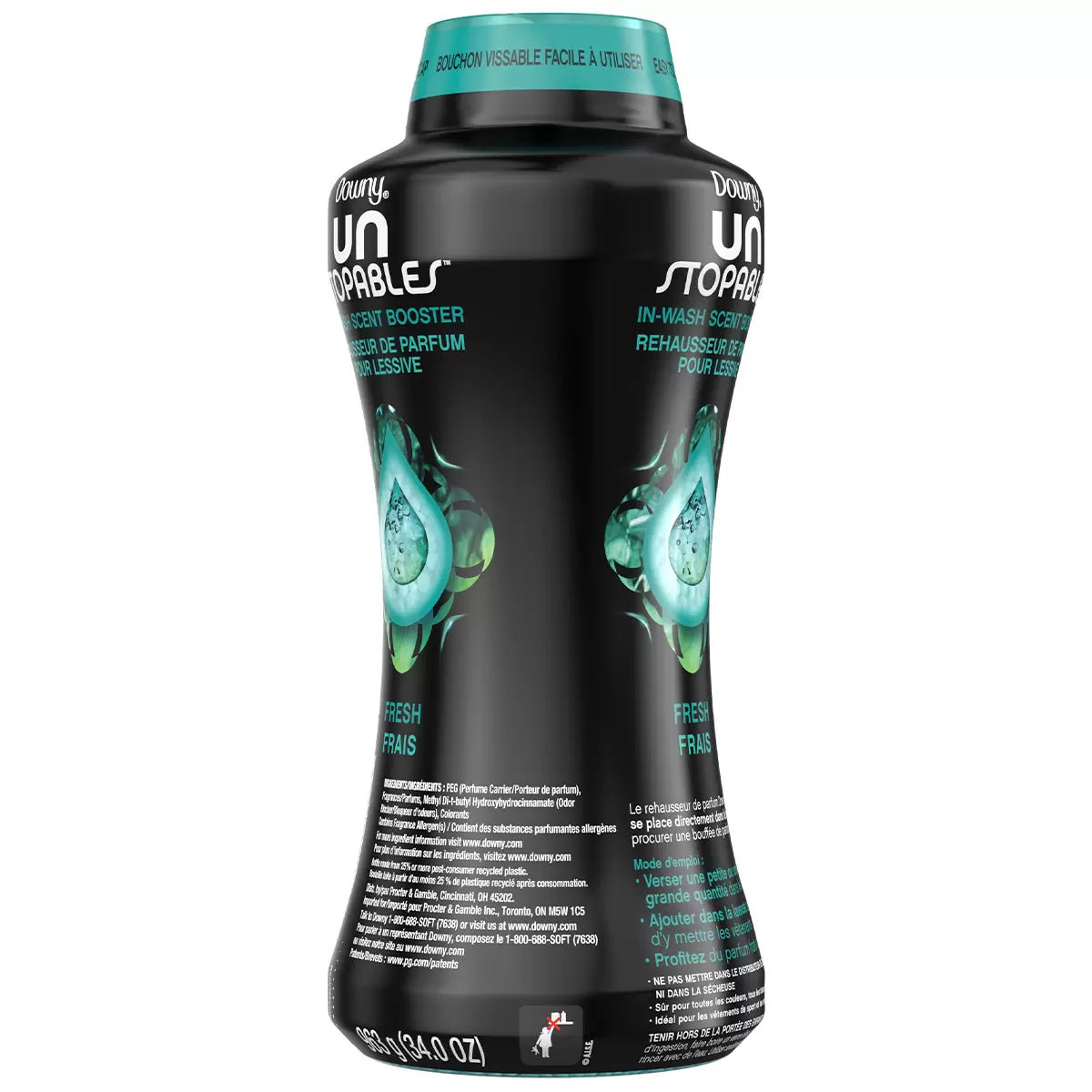 Downy Unstopables Aromatizador para el Lavado  In-Wash Scent Booster Beads, Fresh, 1.06 Kg.