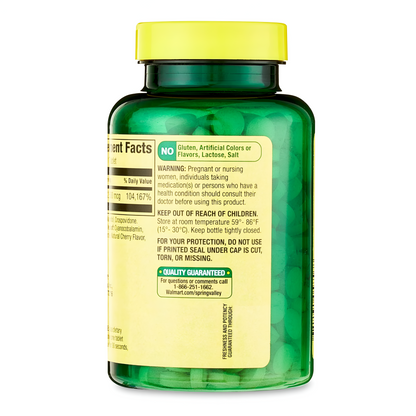 Vitamina B12 Spring Valley en tabletas/microtabletas