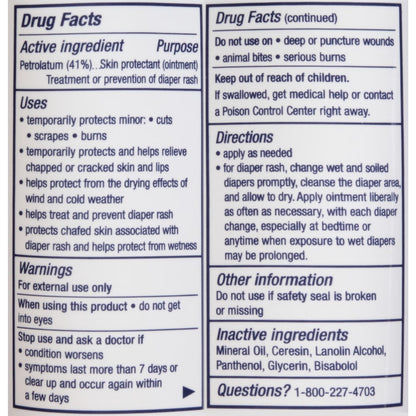 Aquaphor Baby Advanced Therapy Ungüento reparador y protector de la piel para bebés, 198g