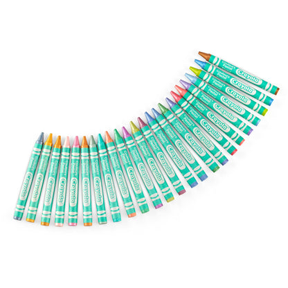 Crayola 24 Uds Crayolas Pastel, Útiles Escolares, Útiles de Arte, Regalos Creativos para Niños de 3+