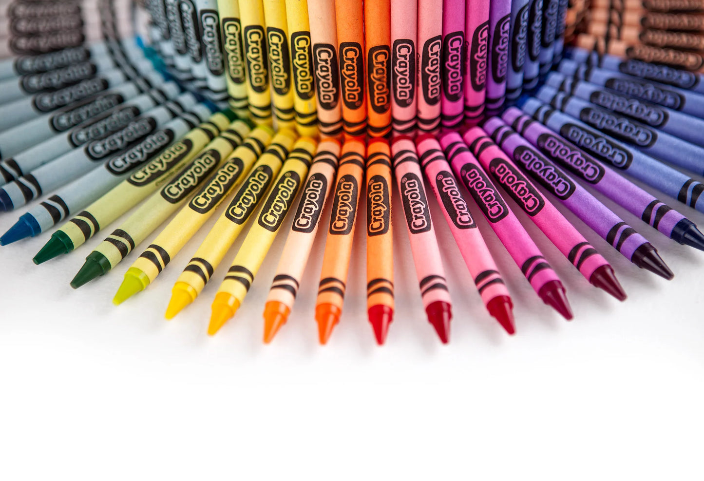 Crayola crayons, 96 crayons incluído sacapuntas