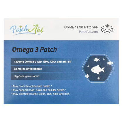 PatchAid, Omega 3 Patch , 30 Parches