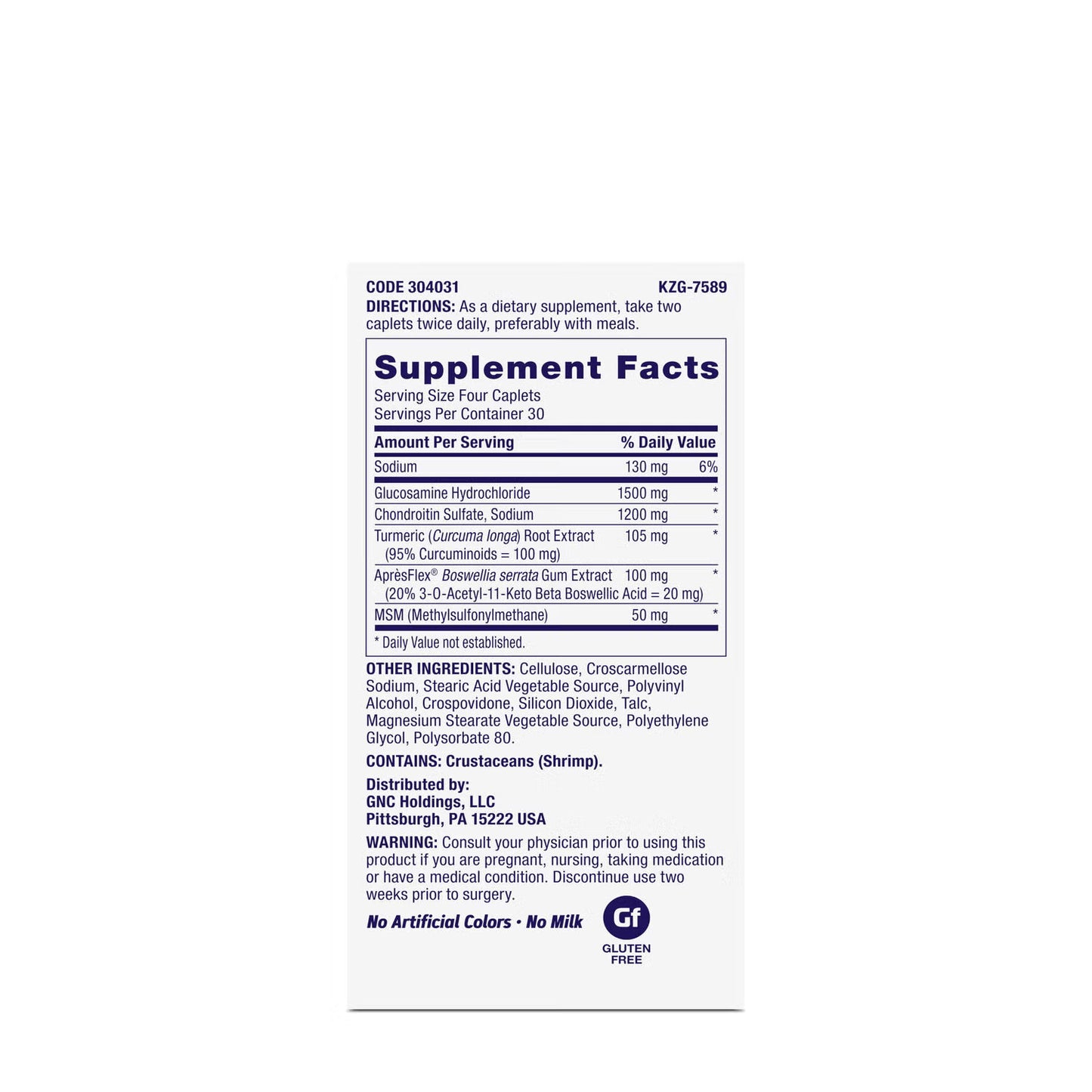 GNC - TriFlex Fast Acting