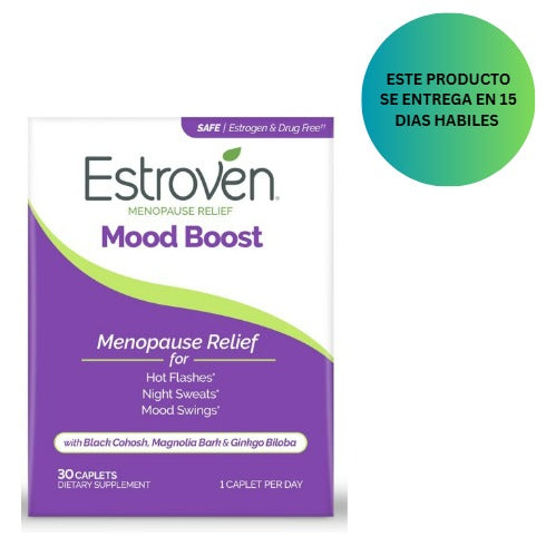 Estroven Mejora el estado de ánimo para el alivio de la menopausia - 30 unidades