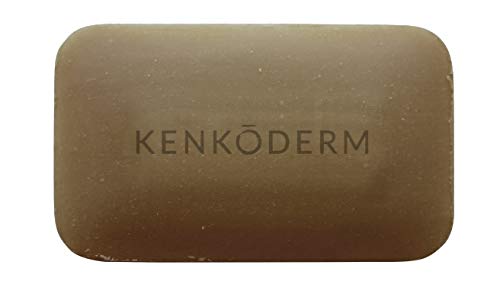 Kenkoderm Jabón de lodo del Mar Muerto de Psoriasis con aceite de argán y manteca de karité, 120gr