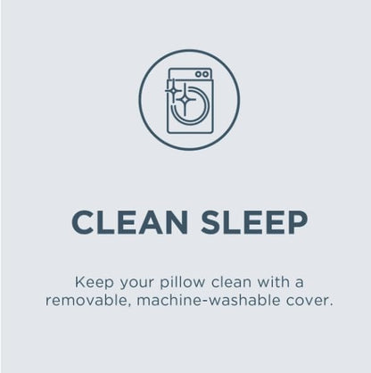 Serenity by Tempur-Pedics - Almohada de espuma viscoelástica de enfriamiento, color blanco