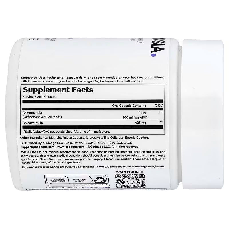 Codeage, Akkermansia , 90 Vegetable Capsules