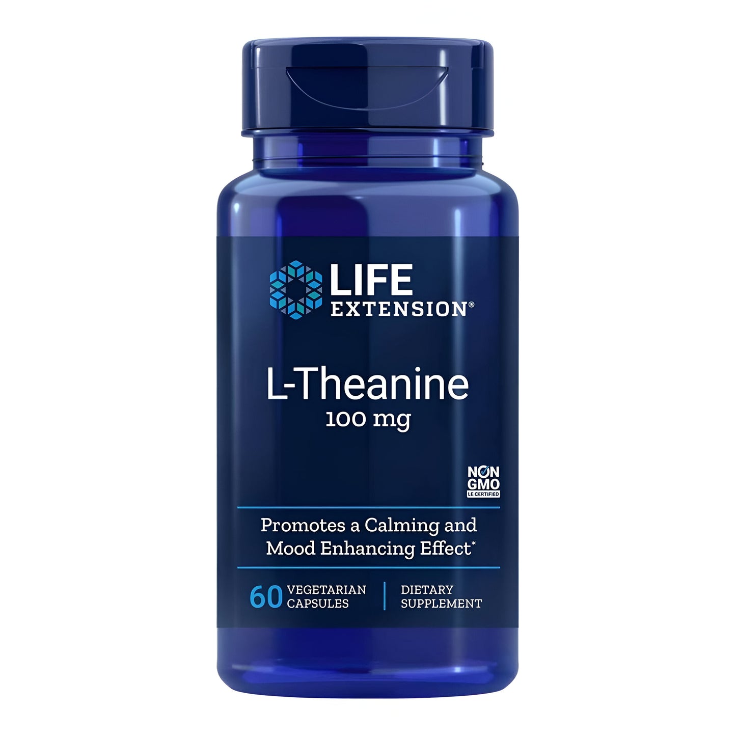 Life Extension L-Theanine, 100 mg, 60 Vegetarian Capsulas