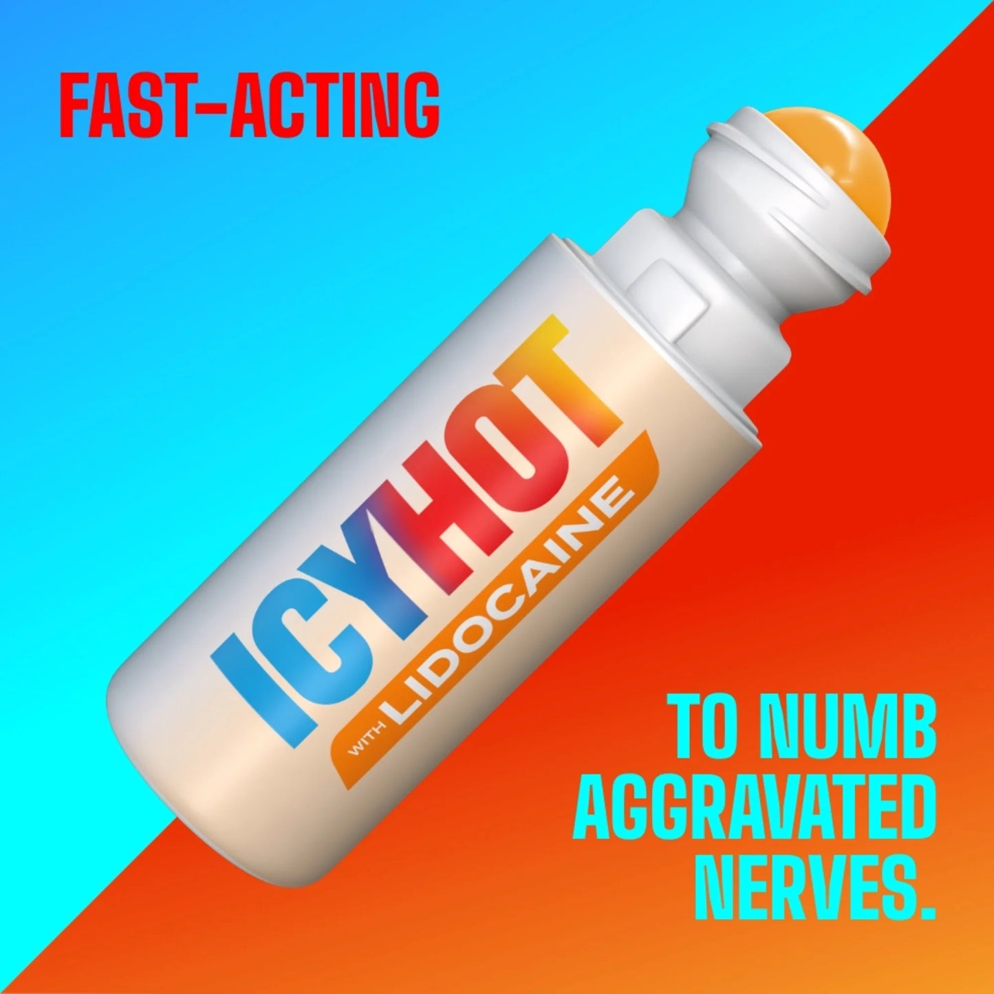 Icy Hot  Lidocaina  alivia  el dolor  - 73ml