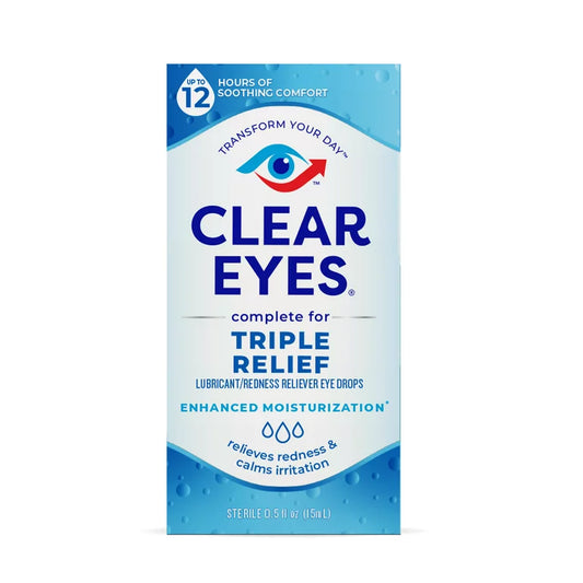 Clear Eyes Triple  alivio  15 ml.