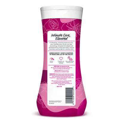 Summer's Eve Amber Nights - Lavado femenino, equilibrio de PH 444ml