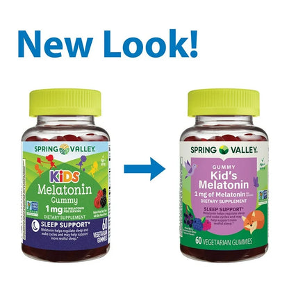Melatonin Spring Valley Kids - 1 Mg  Gomitas