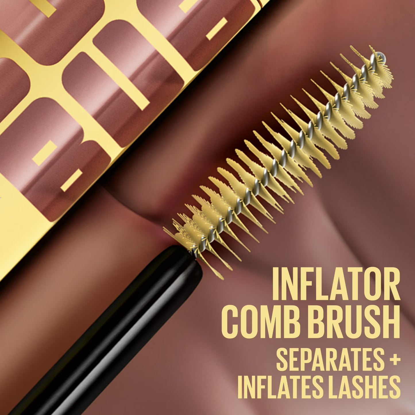 Maybelline Colossal Bubble Mascara de maquillaje resistente al agua, muy negro(871), 8.75ml