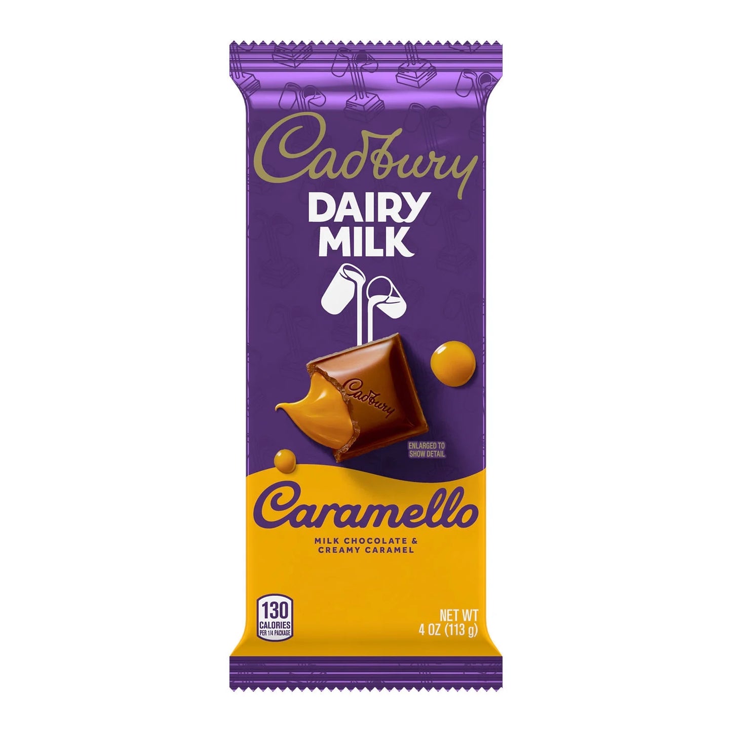 Cadbury Chocolate Dairy Milk - Caramello 113g