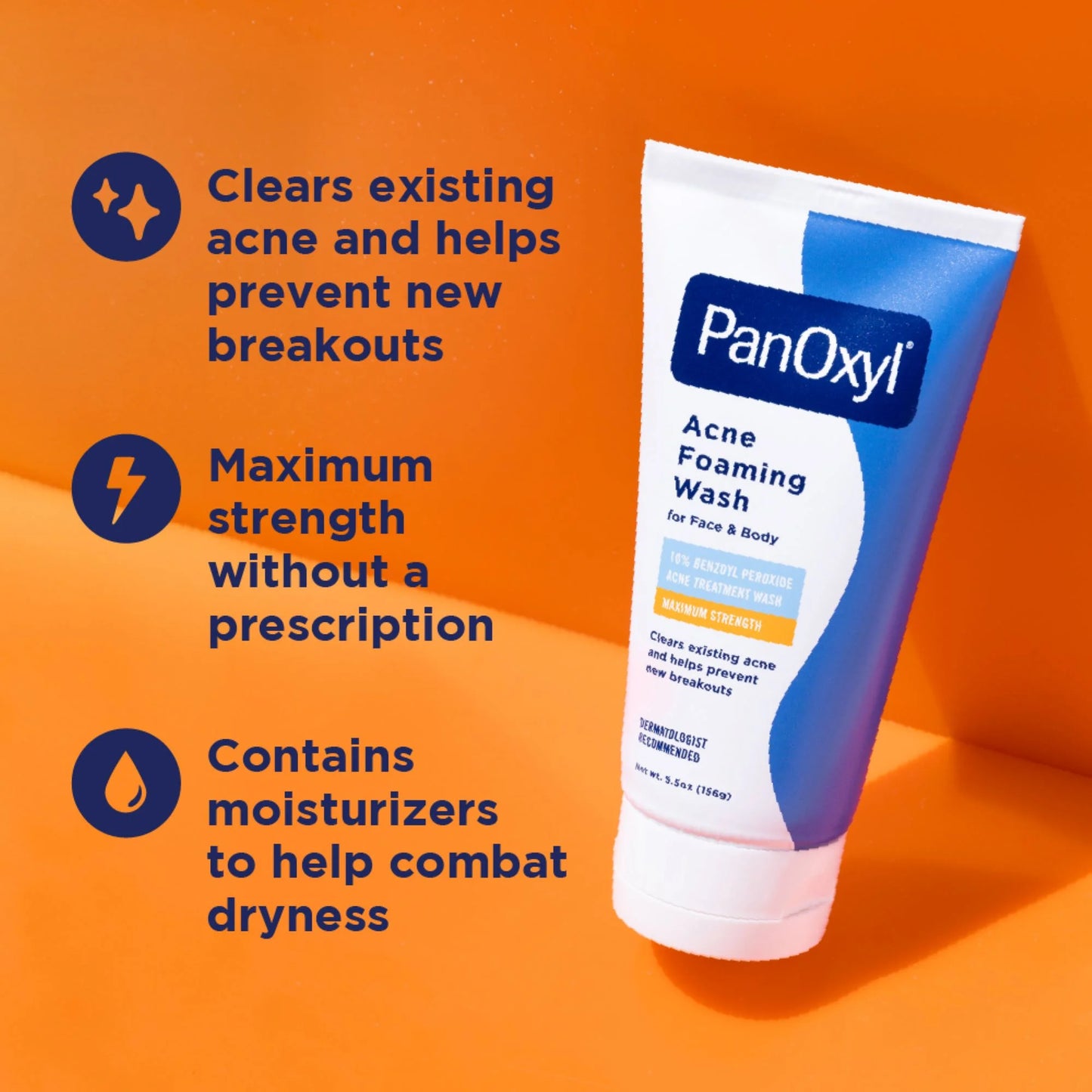 PanOxyl - Espuma limpiadora para el acné