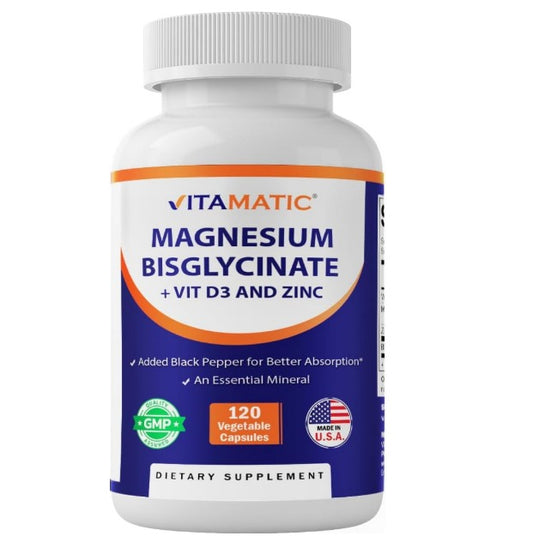 Vitamatic Bisglicinato de magnesio 500 mg - 120 cápsulas