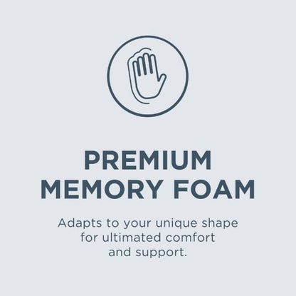 Serenity by Tempur-Pedics - Almohada de espuma viscoelástica de enfriamiento, color blanco