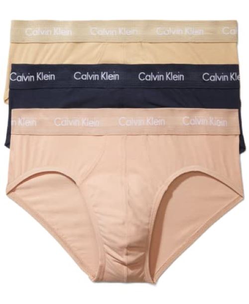 Calvin Klein Pack 3 Calzoncillos Algodón elástico Classic Fit talla L