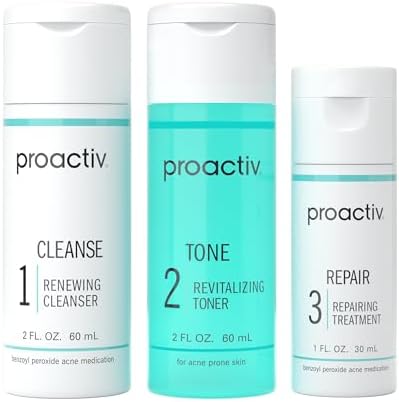 PROACTIV KIT DE 30 DIAS  TRATAMIENTO CONTRA EL ACNE 3 PASOS.