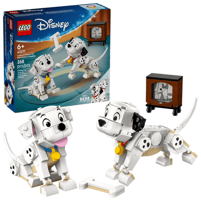 Lego Lucky y Penny: Cachorros de 101 Dálmatas  #43271, 268 piezas