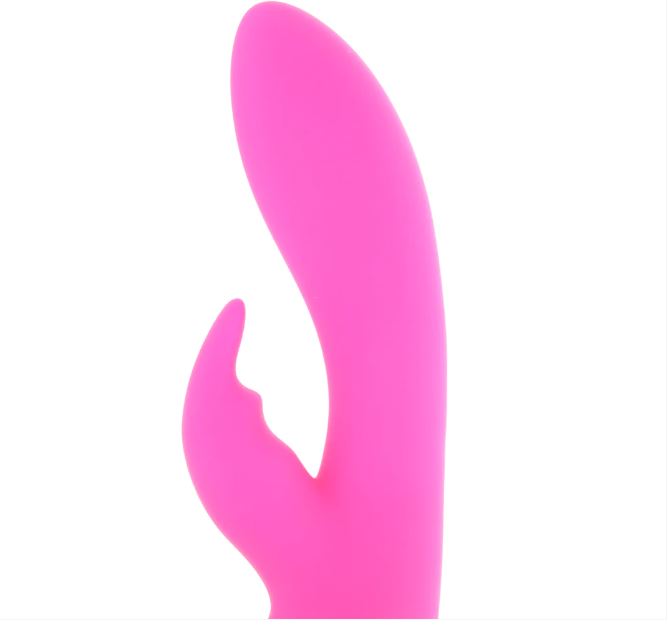 PinkCherry Right On Rabbit Vibrador de doble motor de silicona