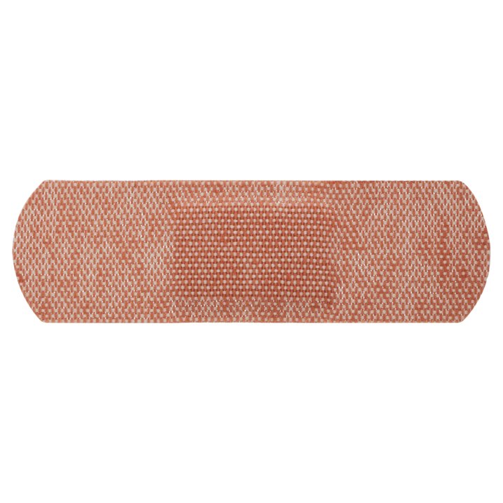 Equate Vendajes antibacterianos de tela resistentes, grandes  2.5 X 8 cm., 20 unidades.