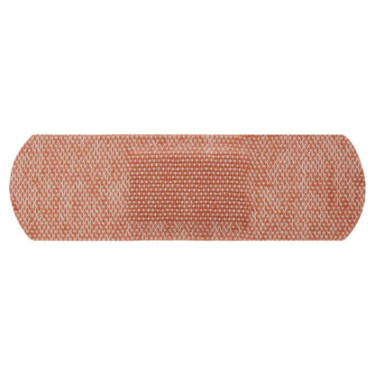 Equate Vendajes antibacterianos de tela resistentes, grandes  2.5 X 8 cm., 20 unidades.