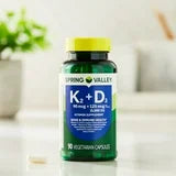 Vitamina K2+D3 Spring Valley - 90 Capsulas Vegetarianas