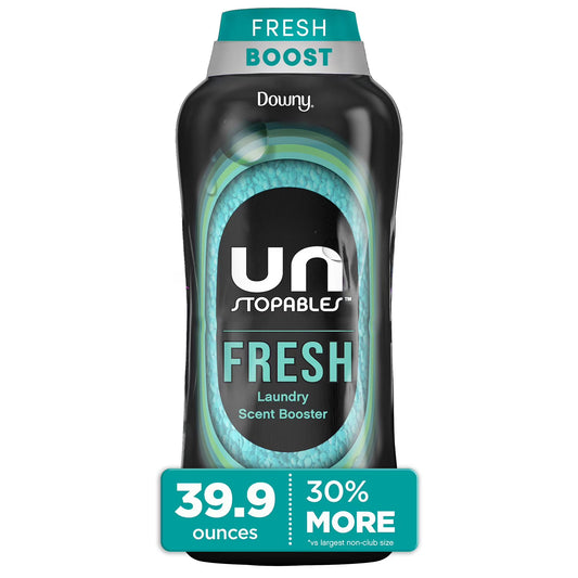 Downy Unstopables Aromatizador para el Lavado  In-Wash Scent Booster Beads, Fresh, 1.13 Kg.