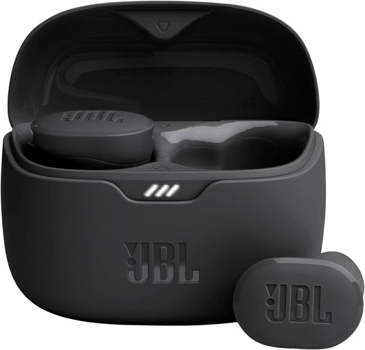 JBL Tune Buds - Audífonos verdaderos inalámbricos con cancelación de ruido, sonido JBL Pure Bass, Bluetooth 5.3, tecnología de 4 micrófonos para llamadas nítidas y claras, hasta 48 horas de duración