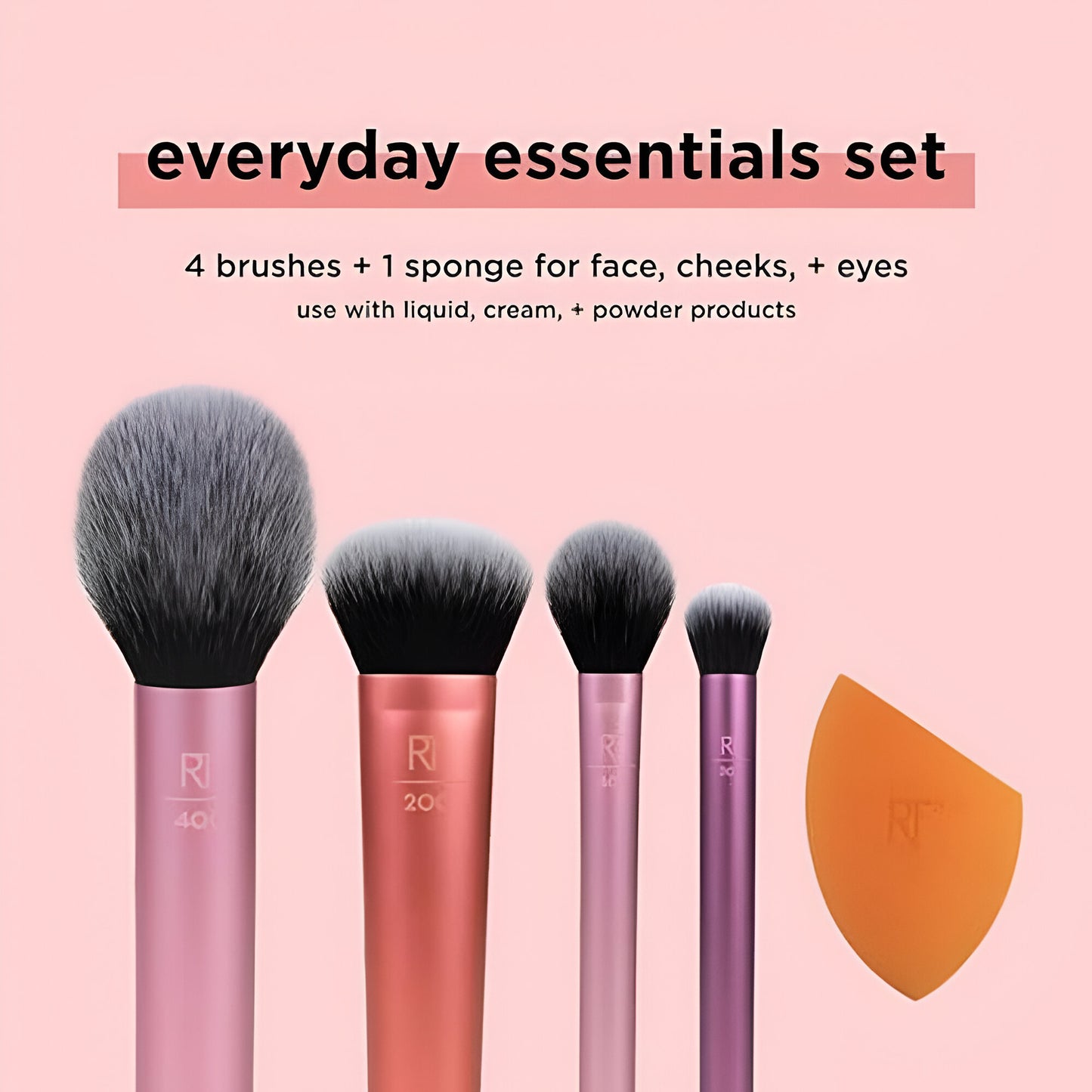 Real Techniques - Juego de brochas de maquillaje