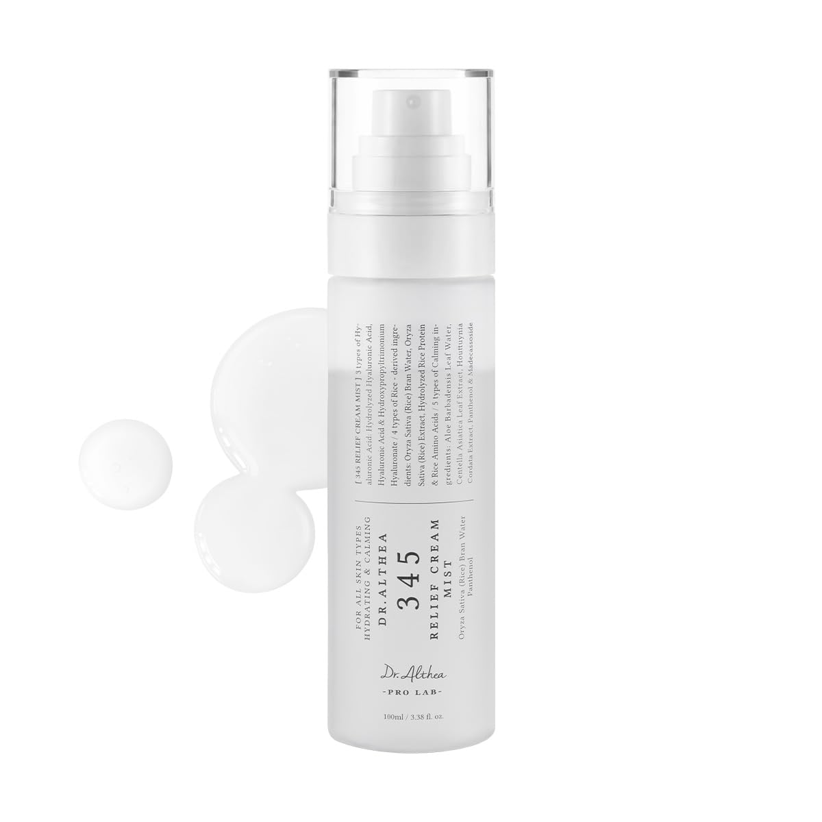 Dr.Althea 345 Relief  Mist | Bruma facial hidratante con extracto de arroz 100ml