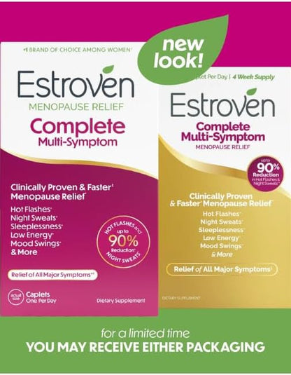 Estroven Complete Multi-Symptom Menopause Relief, 84 tabletas