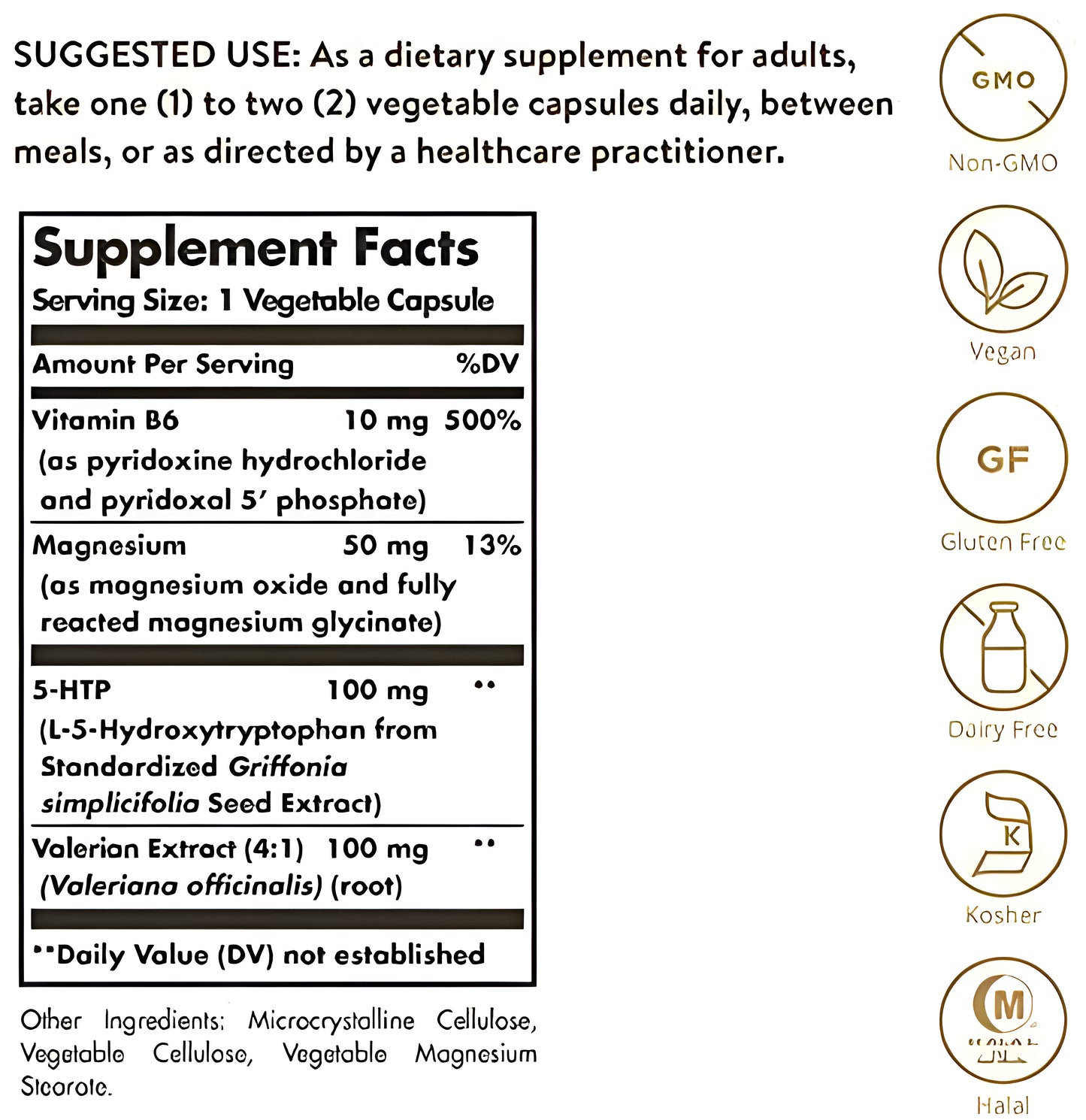 Solgar 5 HTP 100MG 90 cápsulas vegetales