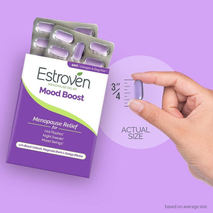 Estroven Mejora el estado de ánimo para el alivio de la menopausia - 30 unidades