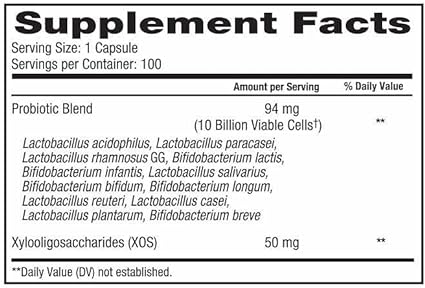 Trunature Advanced Digestive Probiotic 100 cápsulas