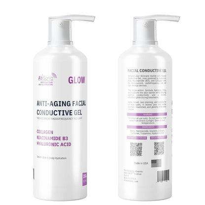 Absonic Gel conductor facial antienvejecimiento Glow, 250 ml
