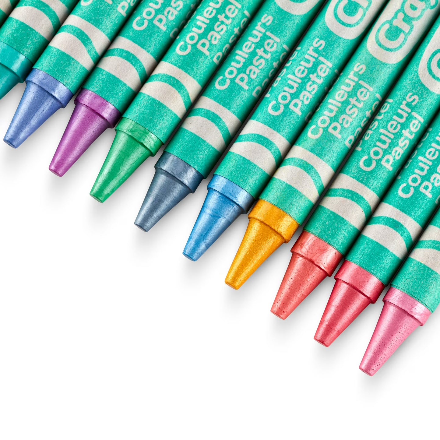 Crayola 24 Uds Crayolas Pastel, Útiles Escolares, Útiles de Arte, Regalos Creativos para Niños de 3+