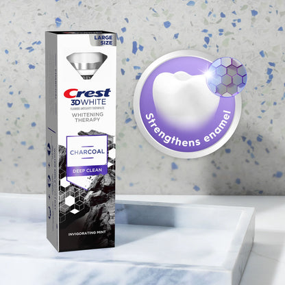 Crest 3D White charcoal 130g