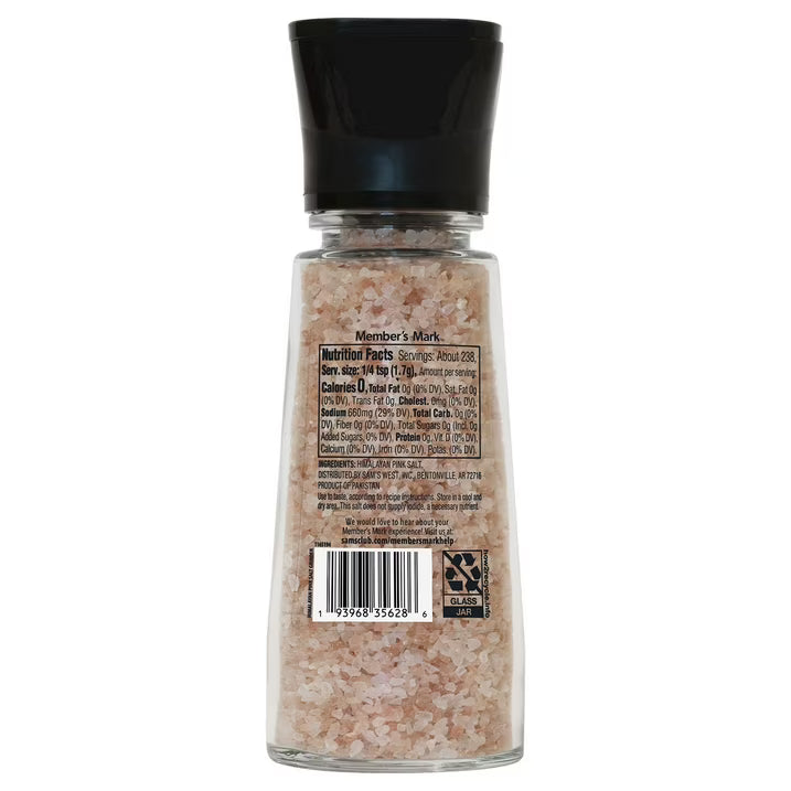 Member’s Mark- Molinillo de sal rosa del Himalaya, 405g