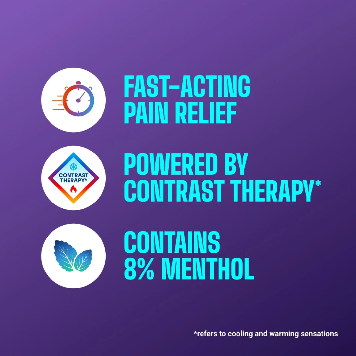 Icy Hot Original - Nighttime Recovery - Roll-on, 8 % de mentol 59ml