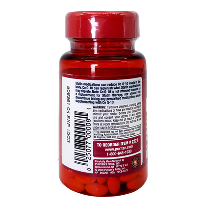 CO Q-10  softgels - Puritan's Pride
