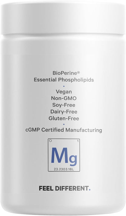 Codeage Suplemento de Glicinato de magnesio Liposomal  120 cápsulas