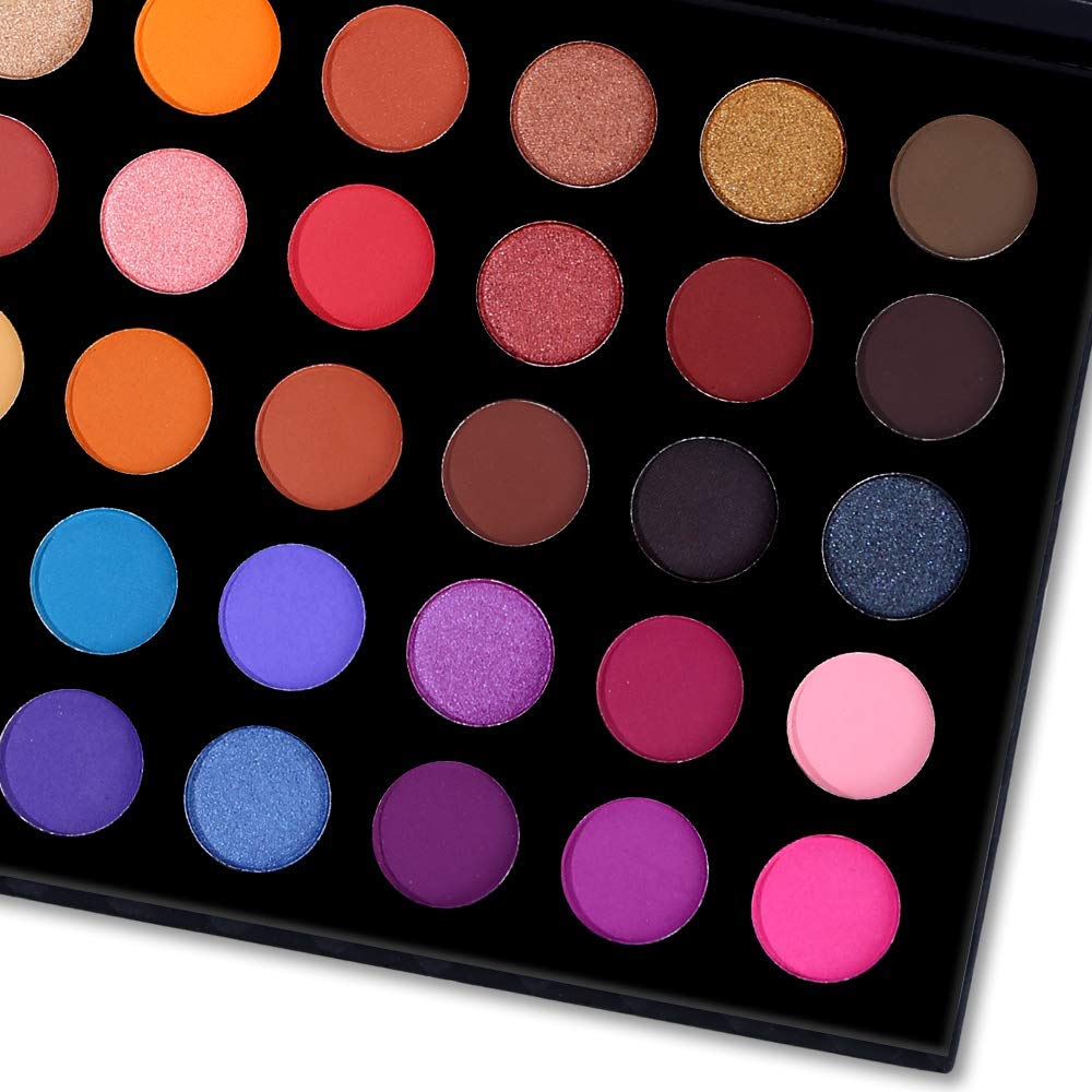Ruoxi PRISM MAKEUP FANTASY CHANGEABLE Paleta de sombra de ojos profesional 40 colores